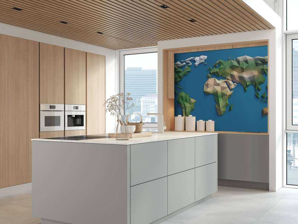 Wereldkaart in 3D
