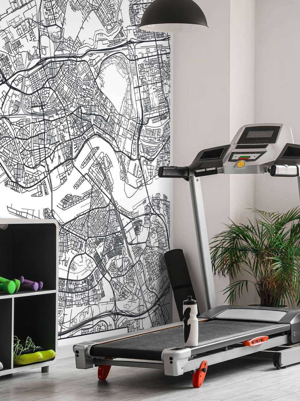 Rotterdam vector plattegrond