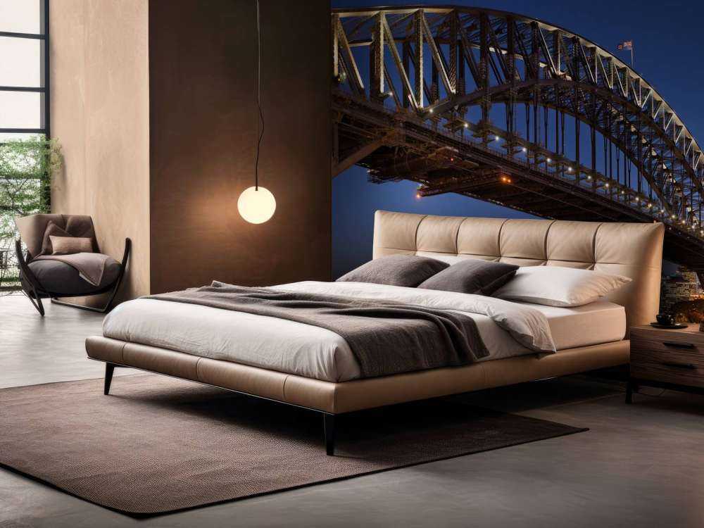 Sydney Harbour Bridge in de avond