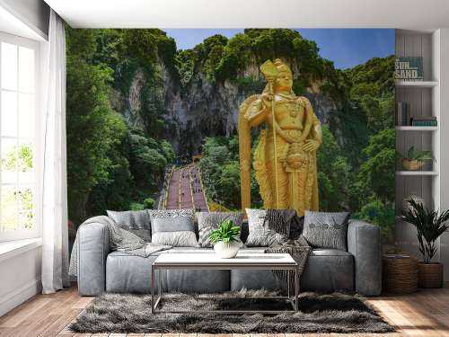 Het Sri Murugan standbeeld in Maleisië