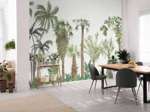 Tropische bomen en planten
