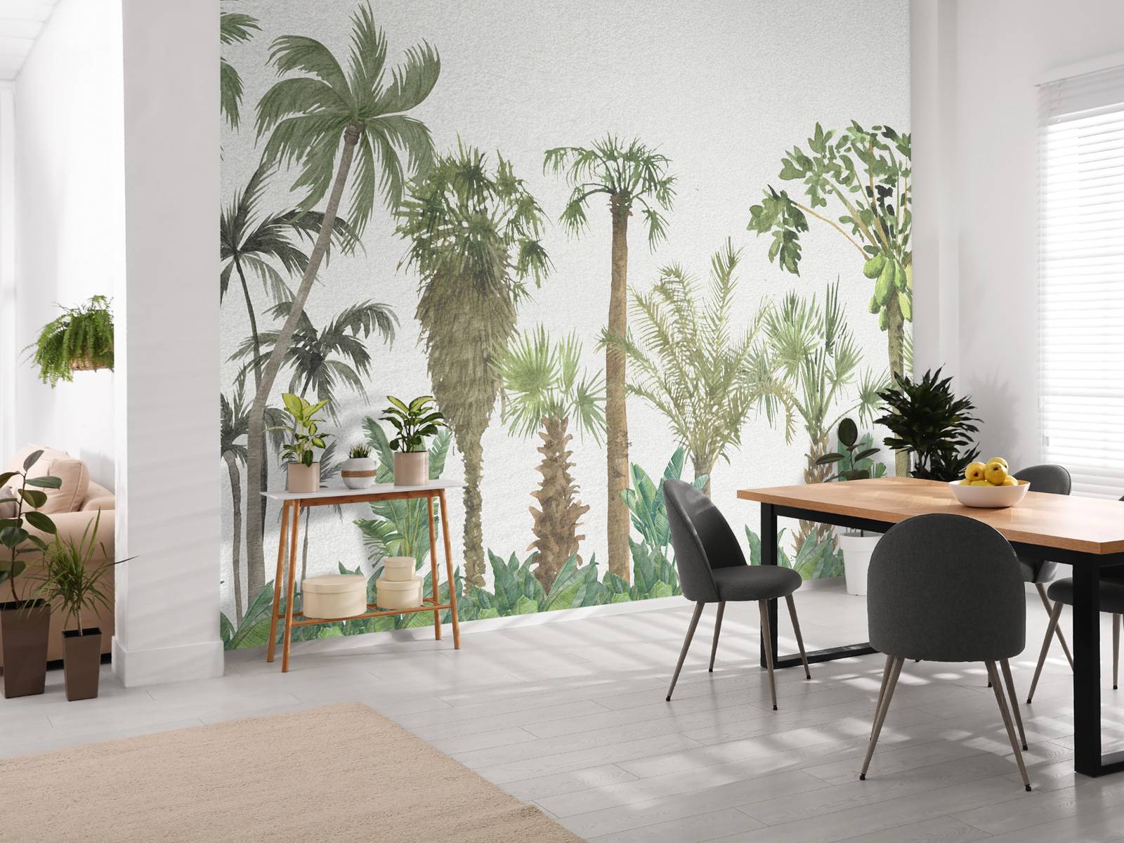 Tropische bomen en planten