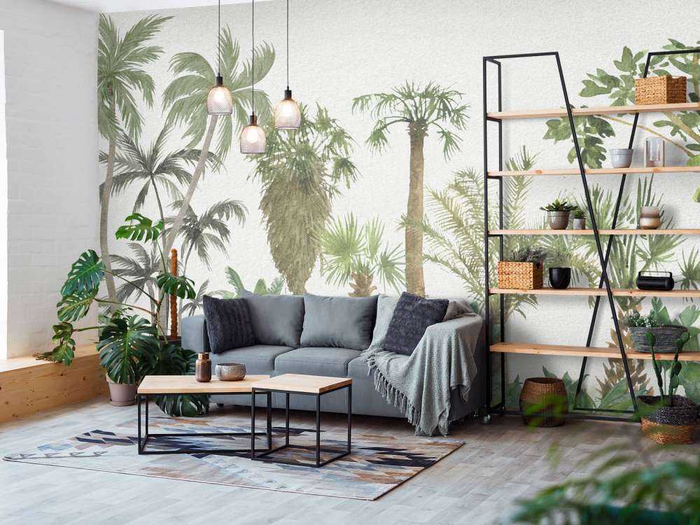 Tropische bomen en planten