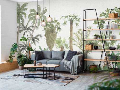 Tropische bomen en planten