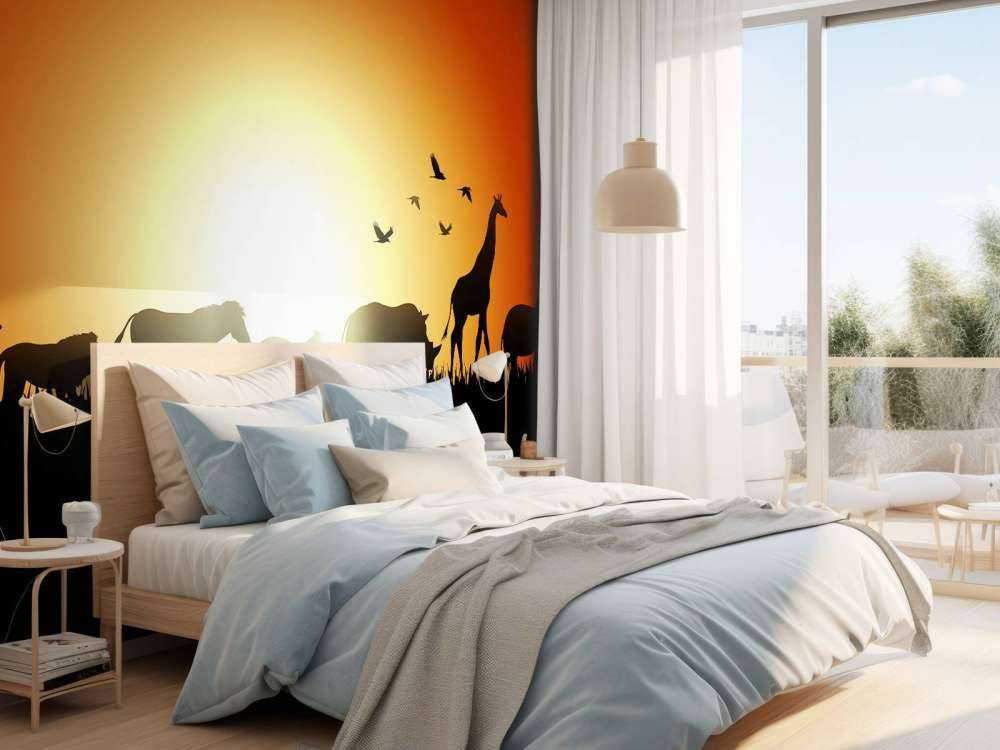 Zonsondergang in Madagaskar design