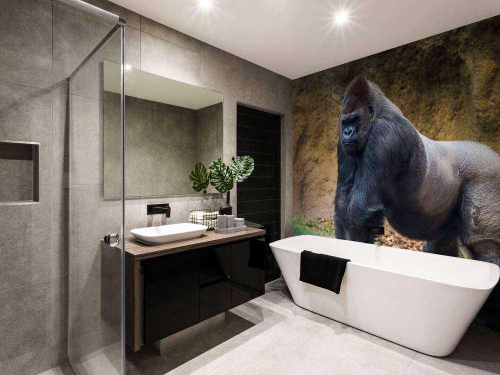 Grote mannelijke gorilla