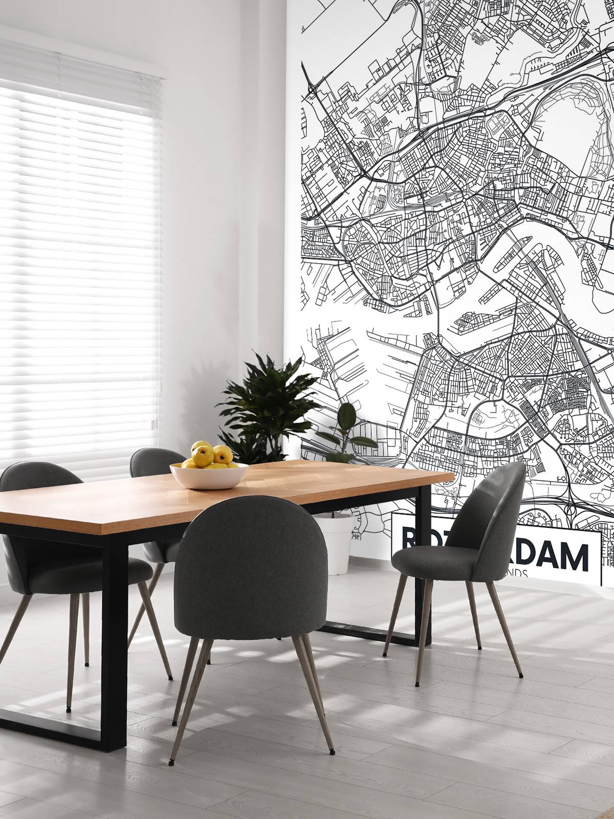 Rotterdam vector plattegrond