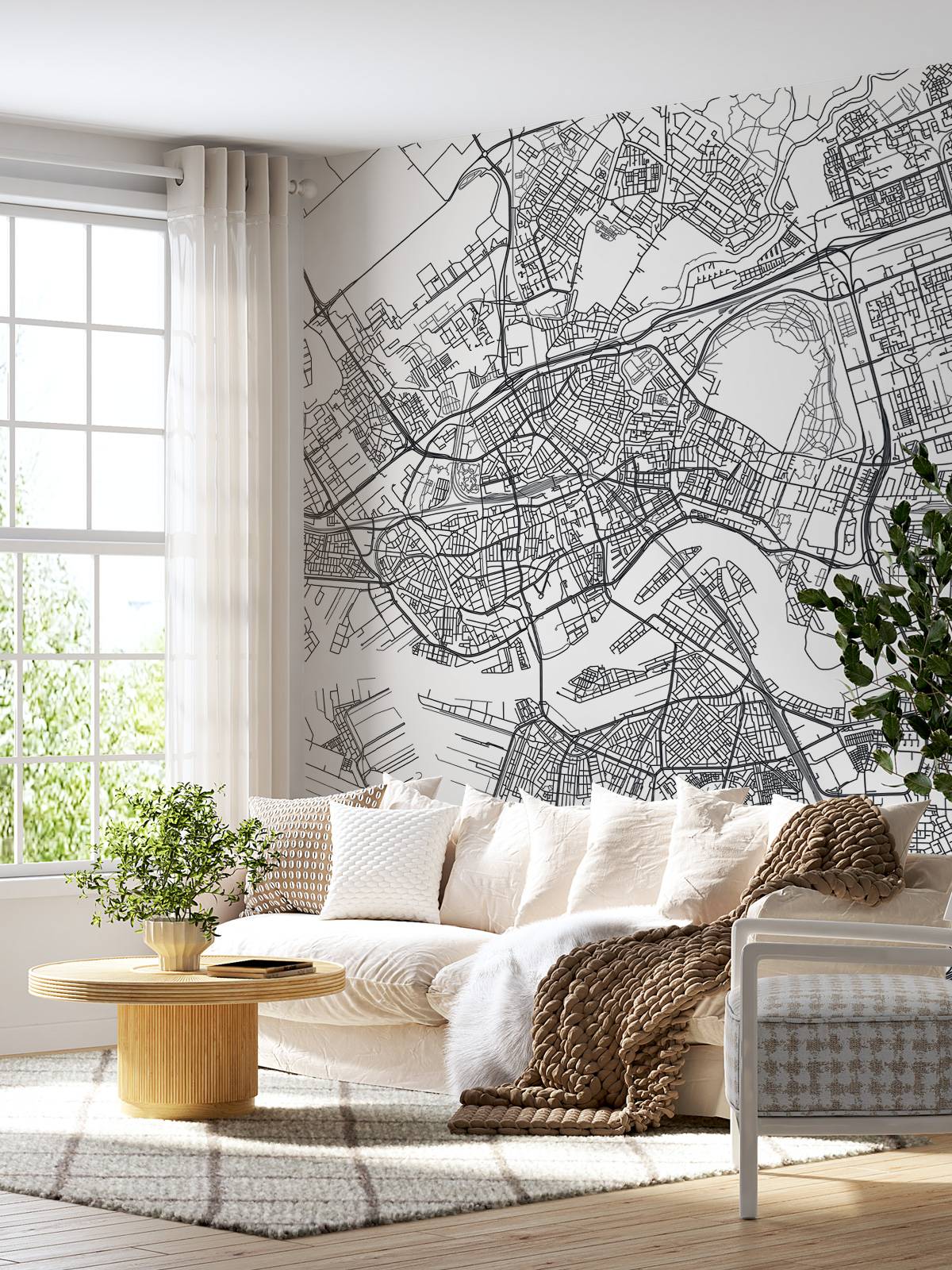 Rotterdam vector plattegrond