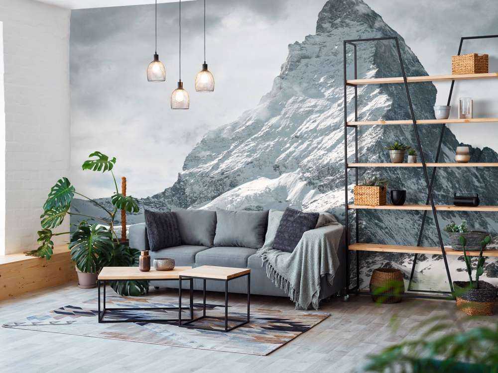 Puntige bergtop