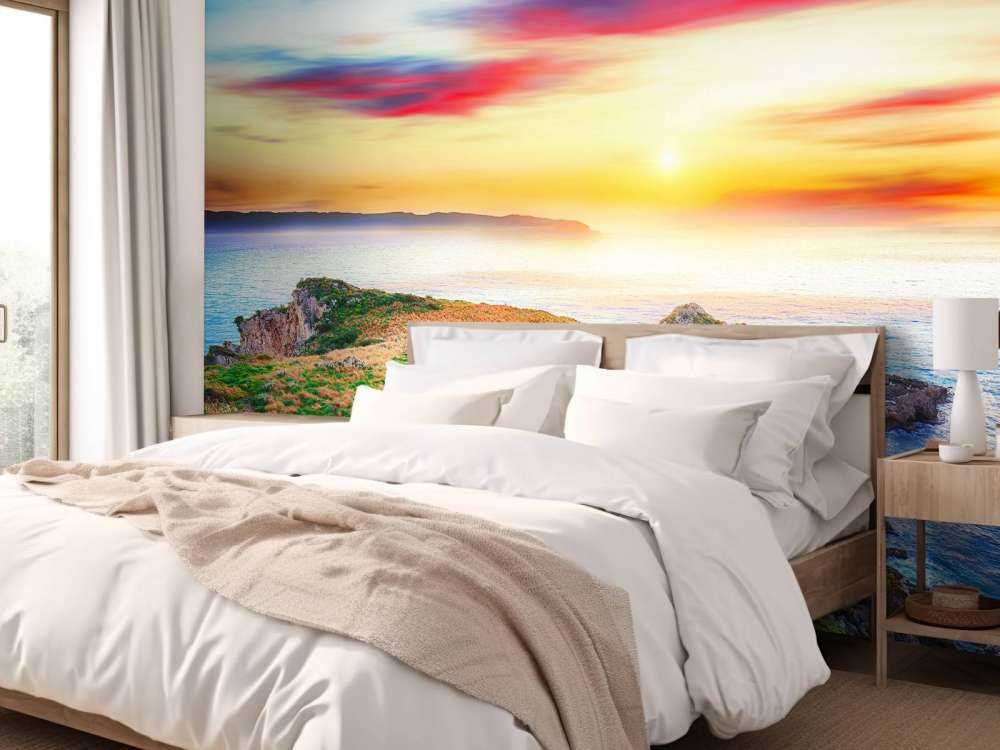 Magische zonsondergang op Sicilië