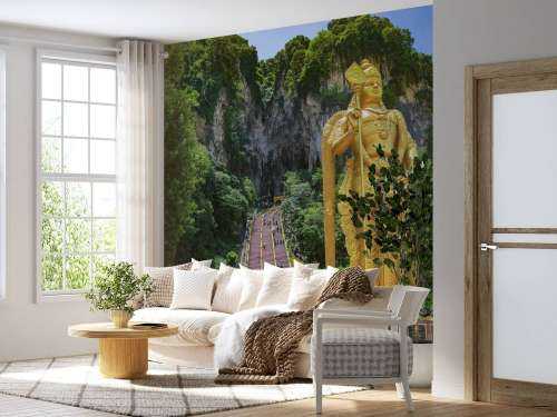 Het Sri Murugan standbeeld in Maleisië