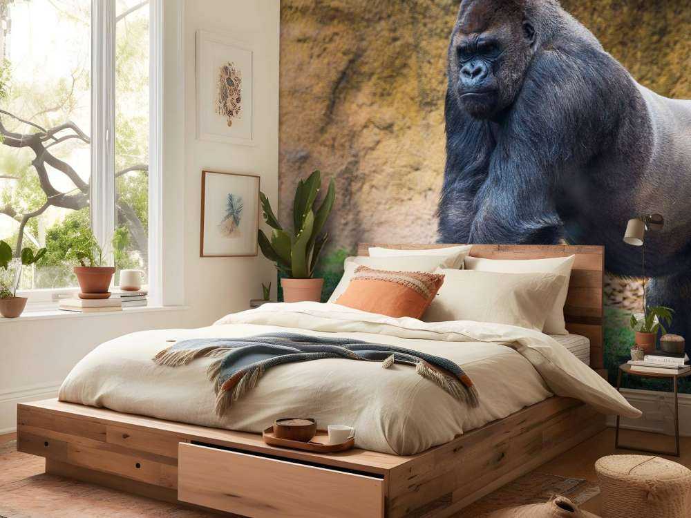 Grote mannelijke gorilla