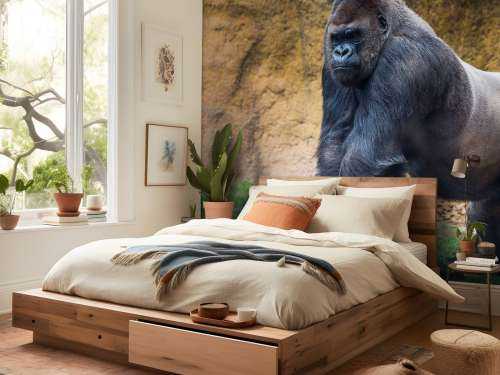 Grote mannelijke gorilla